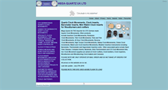 Desktop Screenshot of megaquartz.co.uk