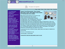 Tablet Screenshot of megaquartz.co.uk